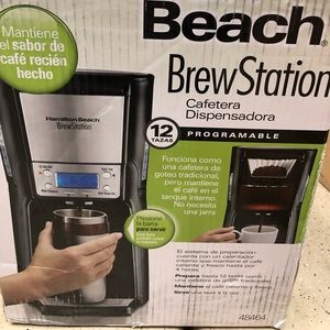 Hamilton beach brew station coffee maker